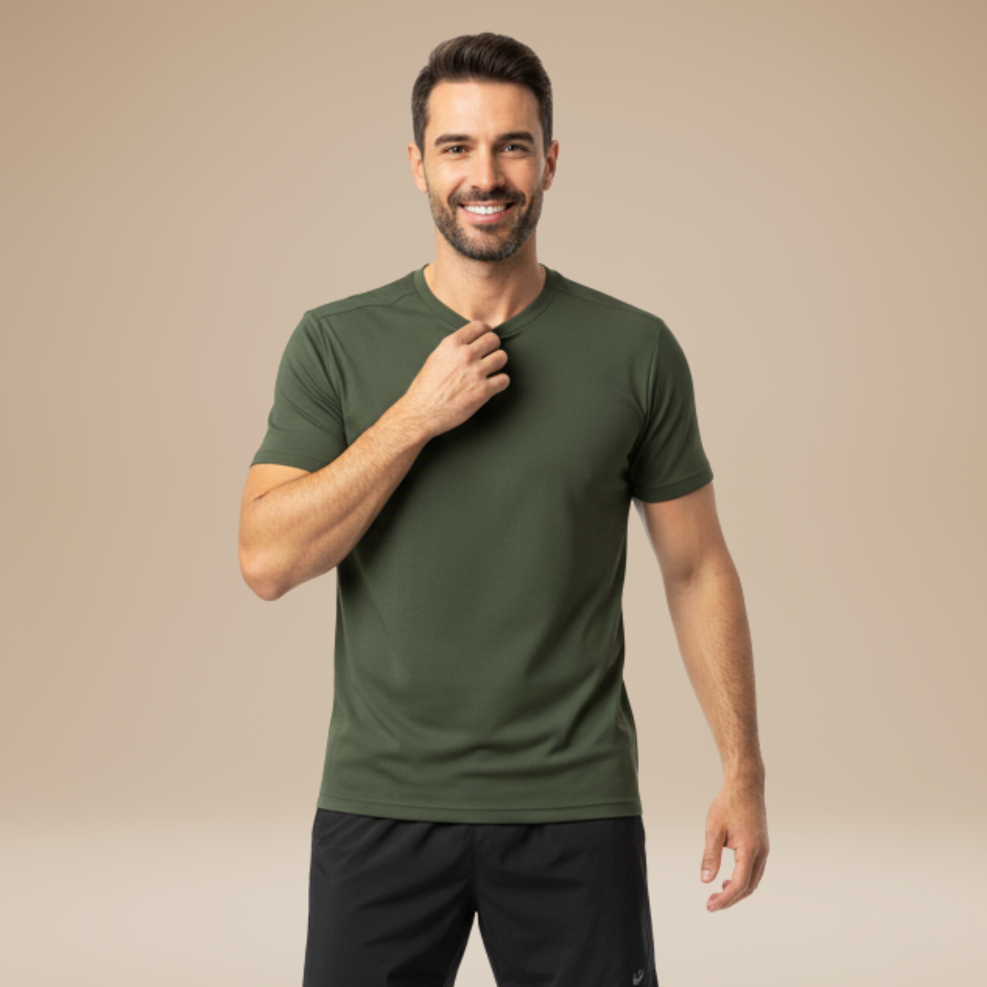 T-Shirt Uomo Girocollo Uso Quotidiano