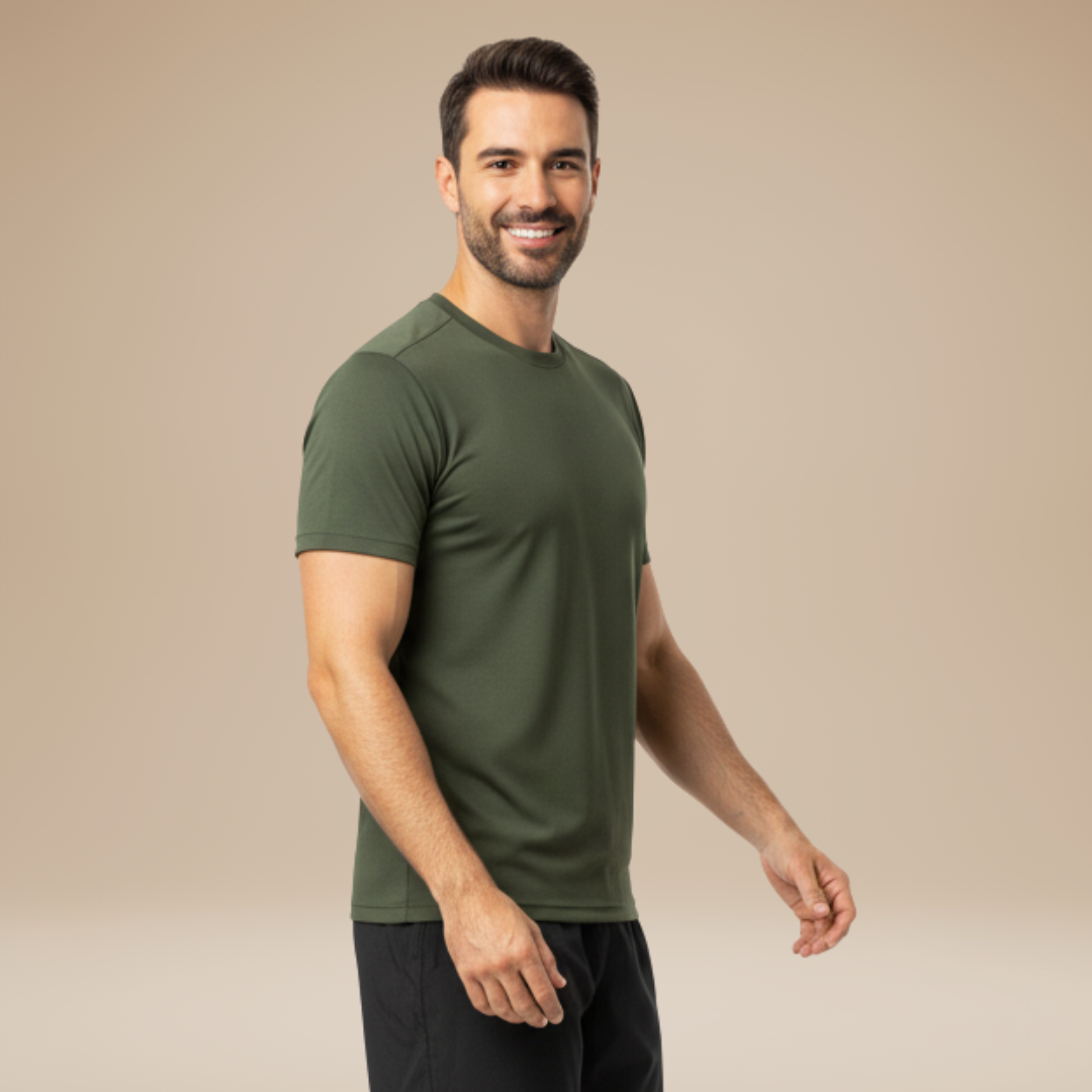 T-Shirt Uomo Girocollo Uso Quotidiano