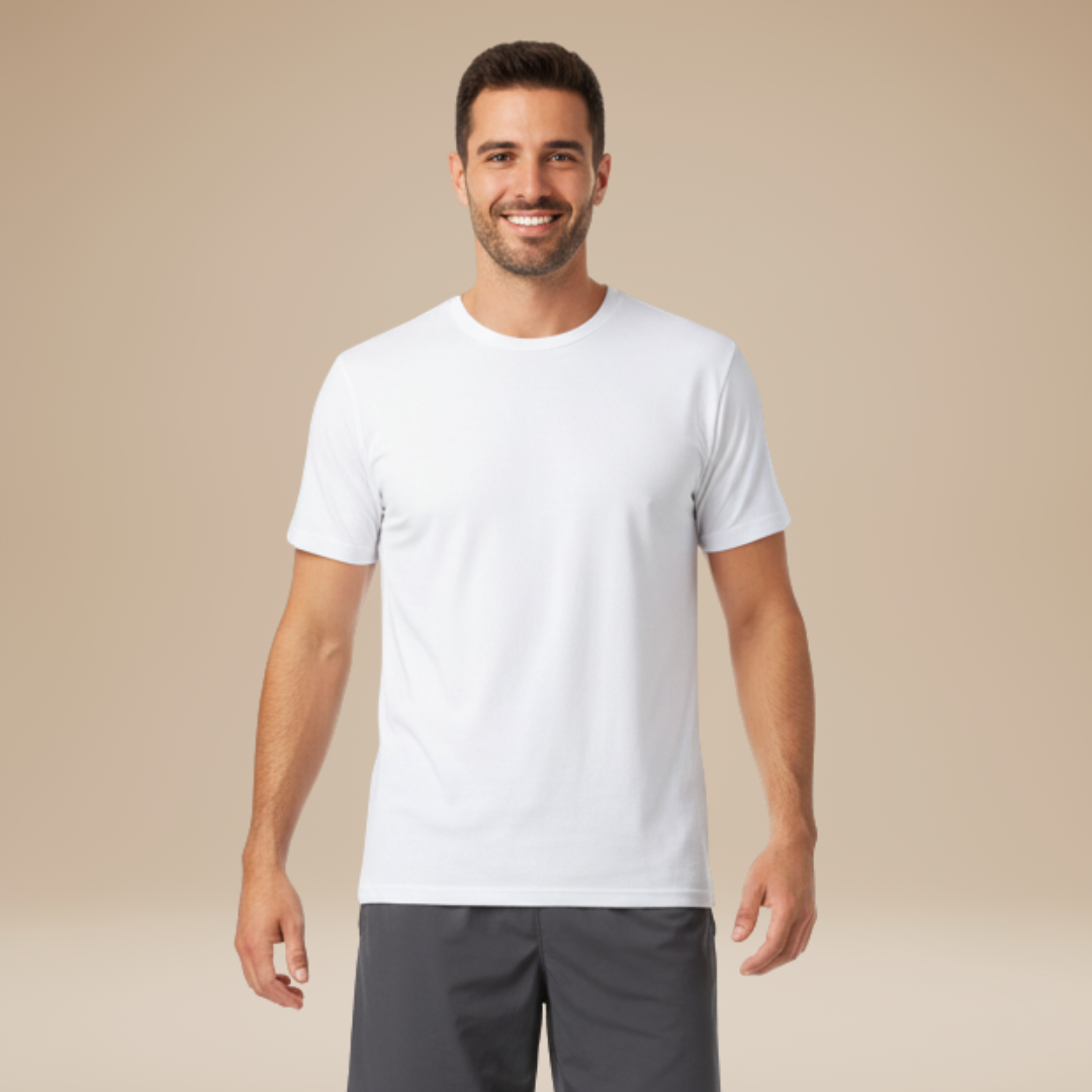 T-Shirt Uomo Girocollo Uso Quotidiano