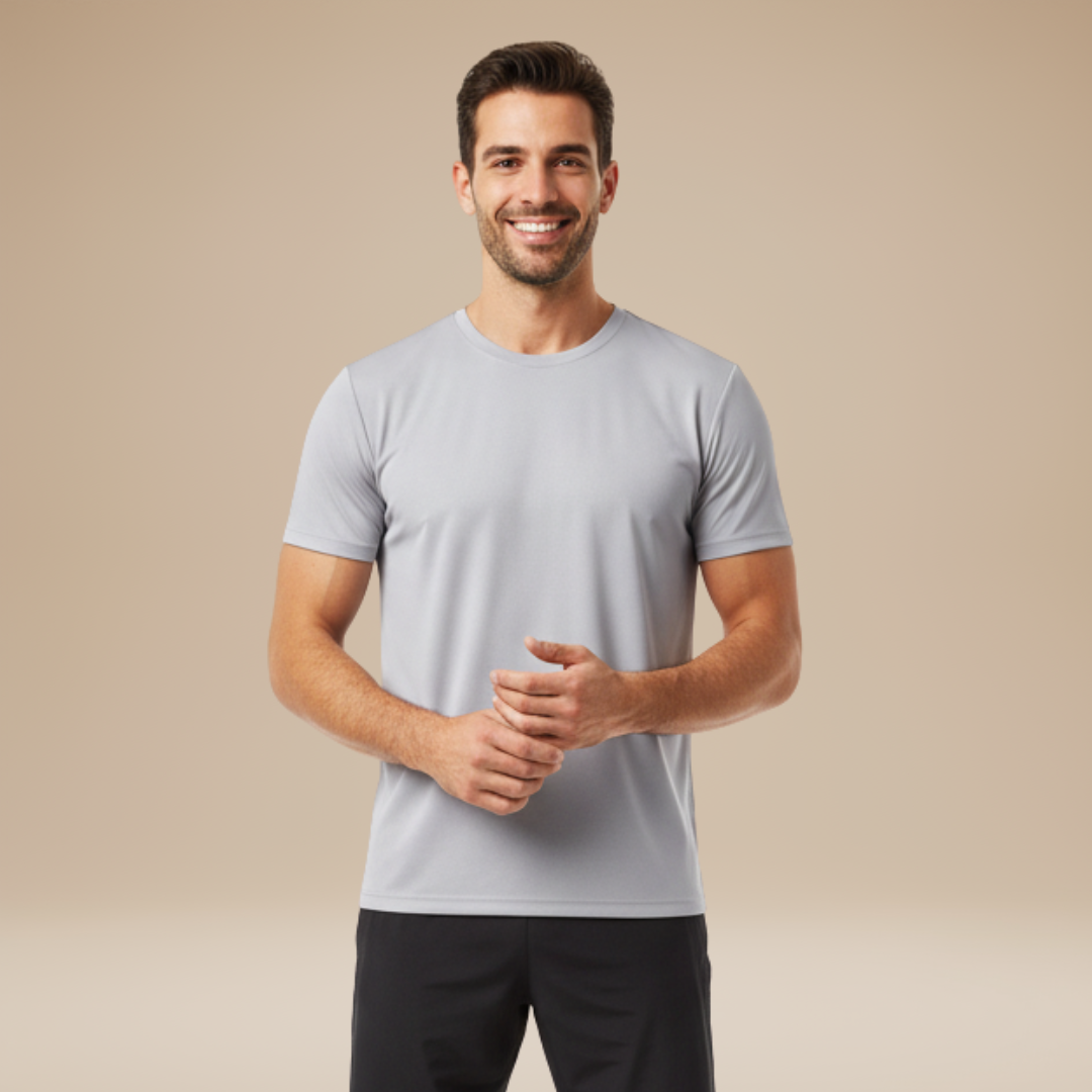 T-Shirt Uomo Girocollo Uso Quotidiano