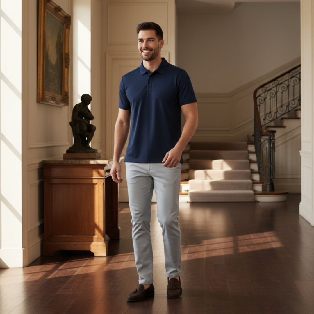 Polo Uomo Maniche Corte Linea Essenziale