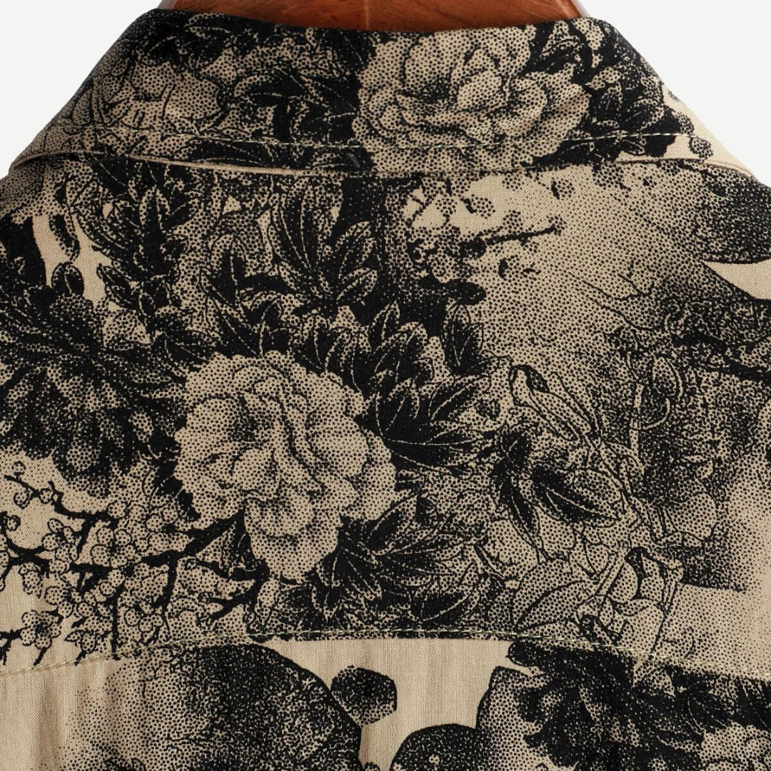 Men’s Vintage Short-Sleeve Shirt