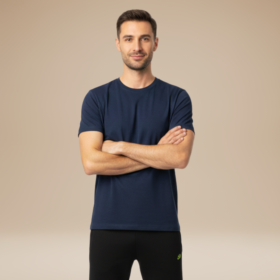 T-Shirt Uomo Girocollo Uso Quotidiano