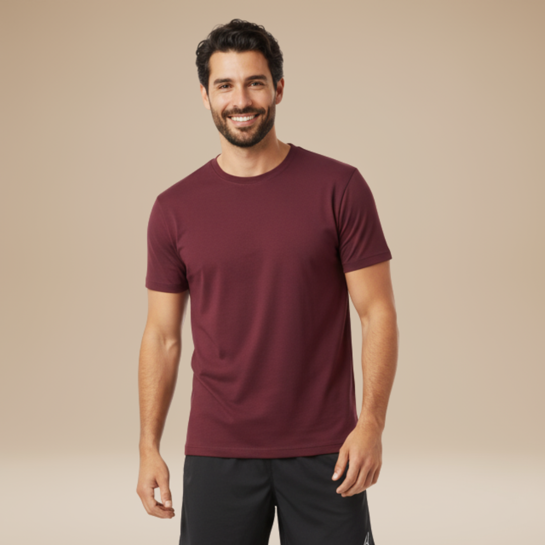T-Shirt Uomo Girocollo Uso Quotidiano