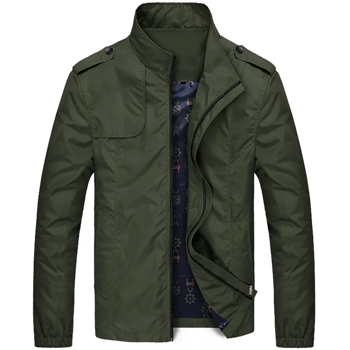 Leichte Frühlingsjacke | Wasserabweisend | Vollzipper