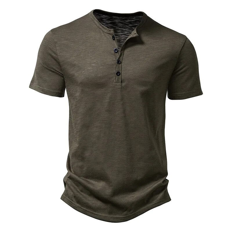 Enzo Patrico | Safwan V-hals T-shirts – Zomerse Elegantie in Comfort