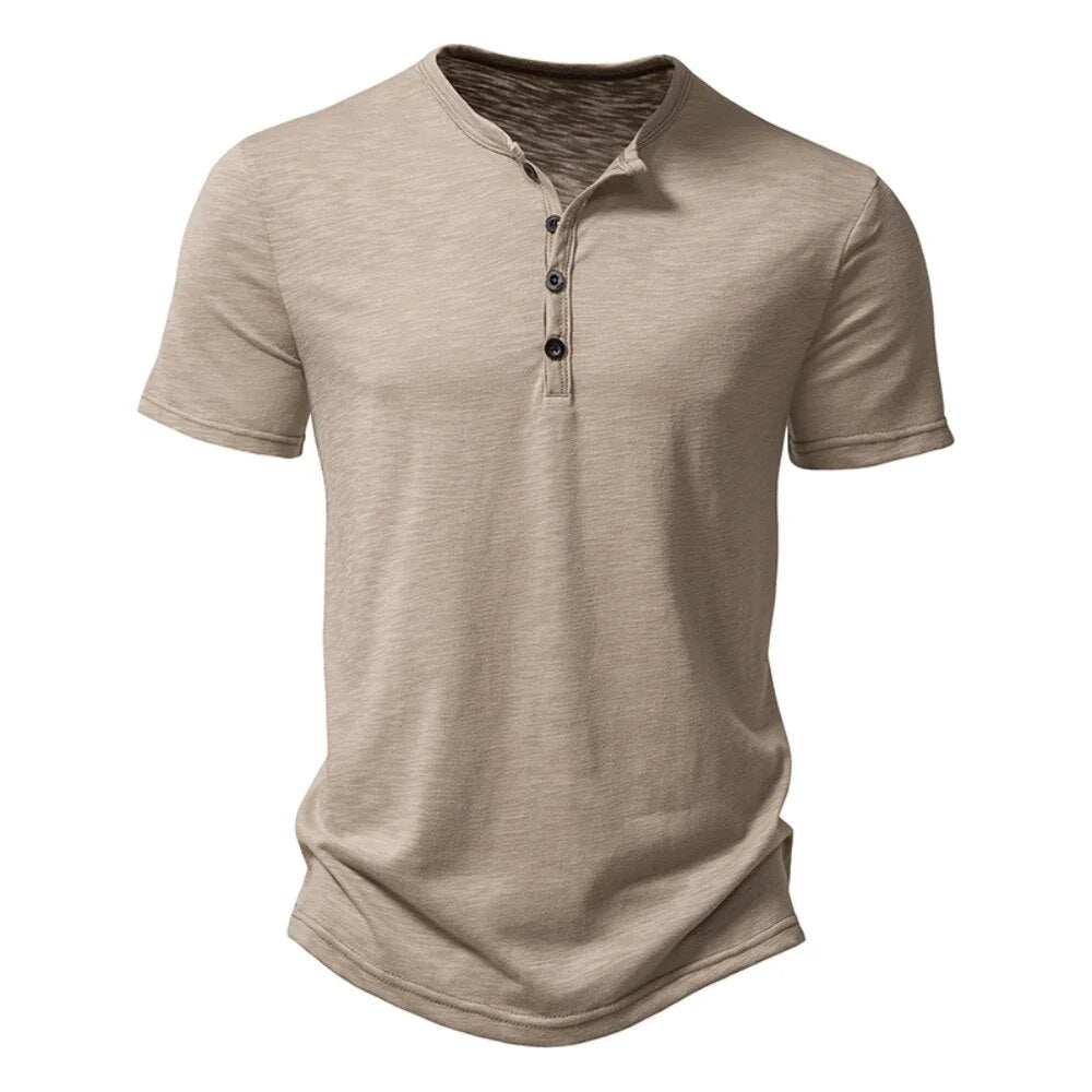 Enzo Patrico | Safwan V-hals T-shirts – Zomerse Elegantie in Comfort