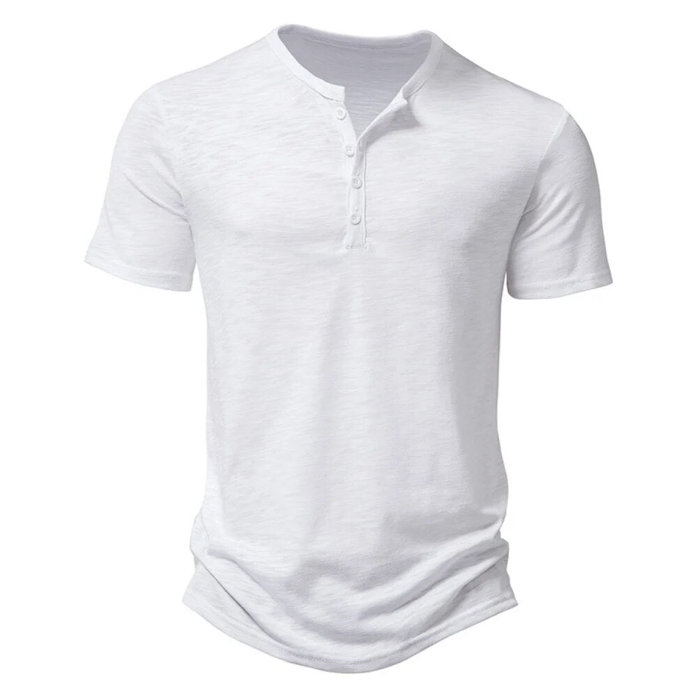 Enzo Patrico | Safwan V-hals T-shirts – Zomerse Elegantie in Comfort