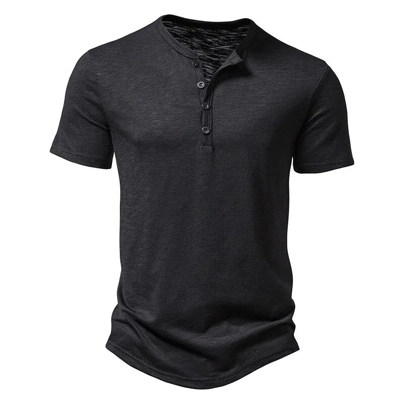 Enzo Patrico | Safwan V-hals T-shirts – Zomerse Elegantie in Comfort